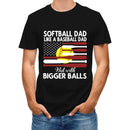 Softball T-shirt, Gift For Dad, Gift For Softball Lovers - Joliny