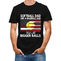 Softball T-shirt, Gift For Dad, Gift For Softball Lovers - Joliny
