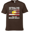 Softball T-shirt, Gift For Dad, Gift For Softball Lovers - Joliny