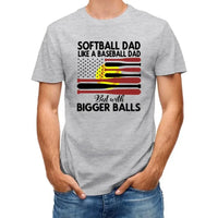 Softball T-shirt, Gift For Dad, Gift For Softball Lovers - Joliny