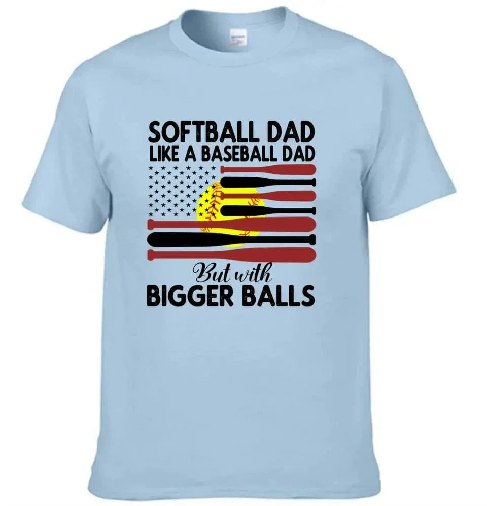 Softball T-shirt, Gift For Dad, Gift For Softball Lovers - Joliny