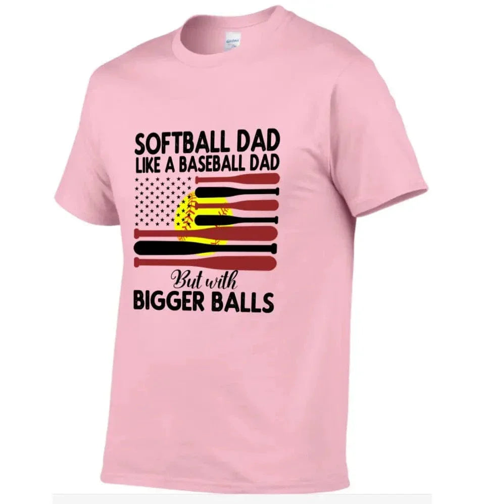 Softball T-shirt, Gift For Dad, Gift For Softball Lovers - Joliny