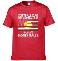 Softball T-shirt, Gift For Dad, Gift For Softball Lovers - Joliny