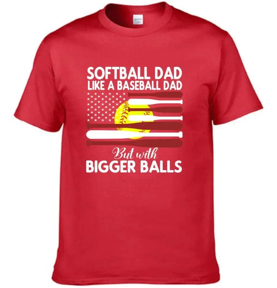 Softball T-shirt, Gift For Dad, Gift For Softball Lovers - Joliny