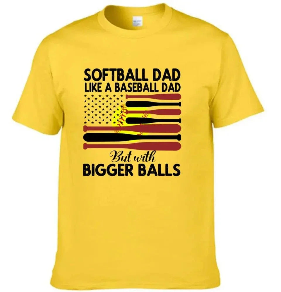 Softball T-shirt, Gift For Dad, Gift For Softball Lovers - Joliny