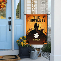 Some Little Ghosties On Halloween - Personalized Funny Flag - Joliny