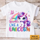 Sparkle Like A Unicorn Kid T Shirt - Joliny