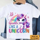 Sparkle Like A Unicorn Kid T Shirt - Joliny
