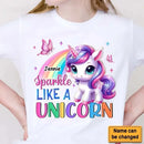 Sparkle Like A Unicorn Kid T Shirt - Joliny