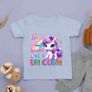 Sparkle Like A Unicorn Kid T Shirt - Joliny