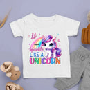 Sparkle Like A Unicorn Kid T Shirt - Joliny