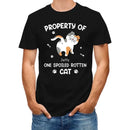 Spoiled Rotten Cats - Cat Personalized Custom T-shirt - Gift For Pet Owners, Pet Lovers - Joliny