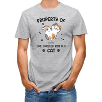 Spoiled Rotten Cats - Cat Personalized Custom T-shirt - Gift For Pet Owners, Pet Lovers - Joliny