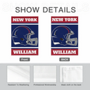 Sportsmanship - Personalized Football Helmet Flag - Gift For The Athletes,Fans - Joliny