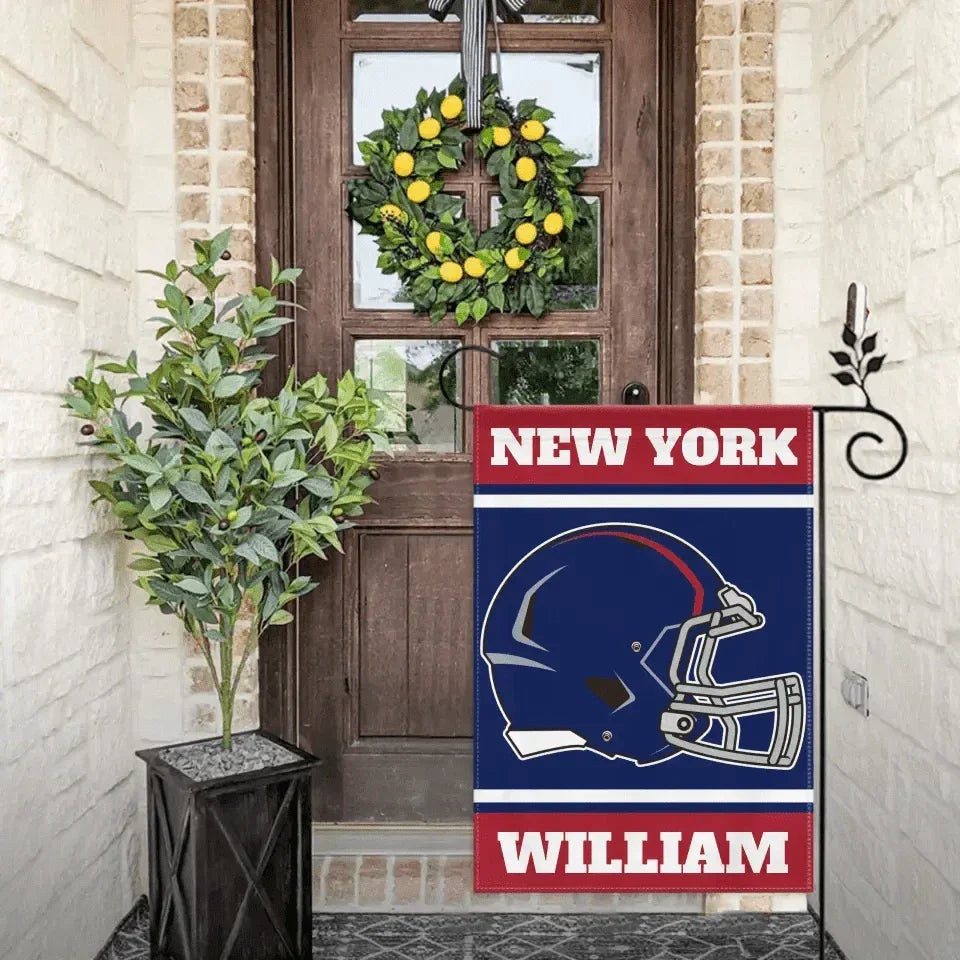 Sportsmanship - Personalized Football Helmet Flag - Gift For The Athletes,Fans - Joliny