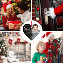 Still In Our Hearts - Personalized Custom Photo Christmas Memorial Acrylic Ornament - Joliny