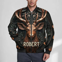 Hunting Themed Custom Jackets - Personalized Name Engraved Jackets - As Gifts For Friends, Hunting Enthusiasts, Co-Workers - Joliny