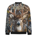 Hunting Themed Custom Jackets - Personalized Name Engraved Jackets - As Gifts For Friends, Hunting Enthusiasts, Co-Workers - Joliny