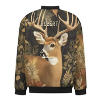 Hunting Themed Custom Jackets - Personalized Name Engraved Jackets - As Gifts For Friends, Hunting Enthusiasts, Co-Workers - Joliny