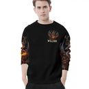 Customized Dragon Pattern Clothing - Personalized Name Oriental Dragon And Sword Full Width Printed Costume - A Gift Fmartial Arts Enthusiastor,Friend,Men - Joliny