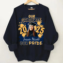 Custom Graduation Season T-Shirt - Personalized Graduation Apparel with Photo, Name and Year - Memorial Gifts for Students, Grandchildren, Siblings - Joliny