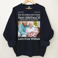 Customized Christmas Apparel - Personalized Nickname and Photo Christmas Memorial Costumes - A Gift For Family,Grandparents,Parents - Joliny