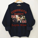 Customized Graduation T-shirts - Fashionable Clothing with Personalized Names, Photos and Years - Gift For Family,Graduate,Grandchildren - Joliny
