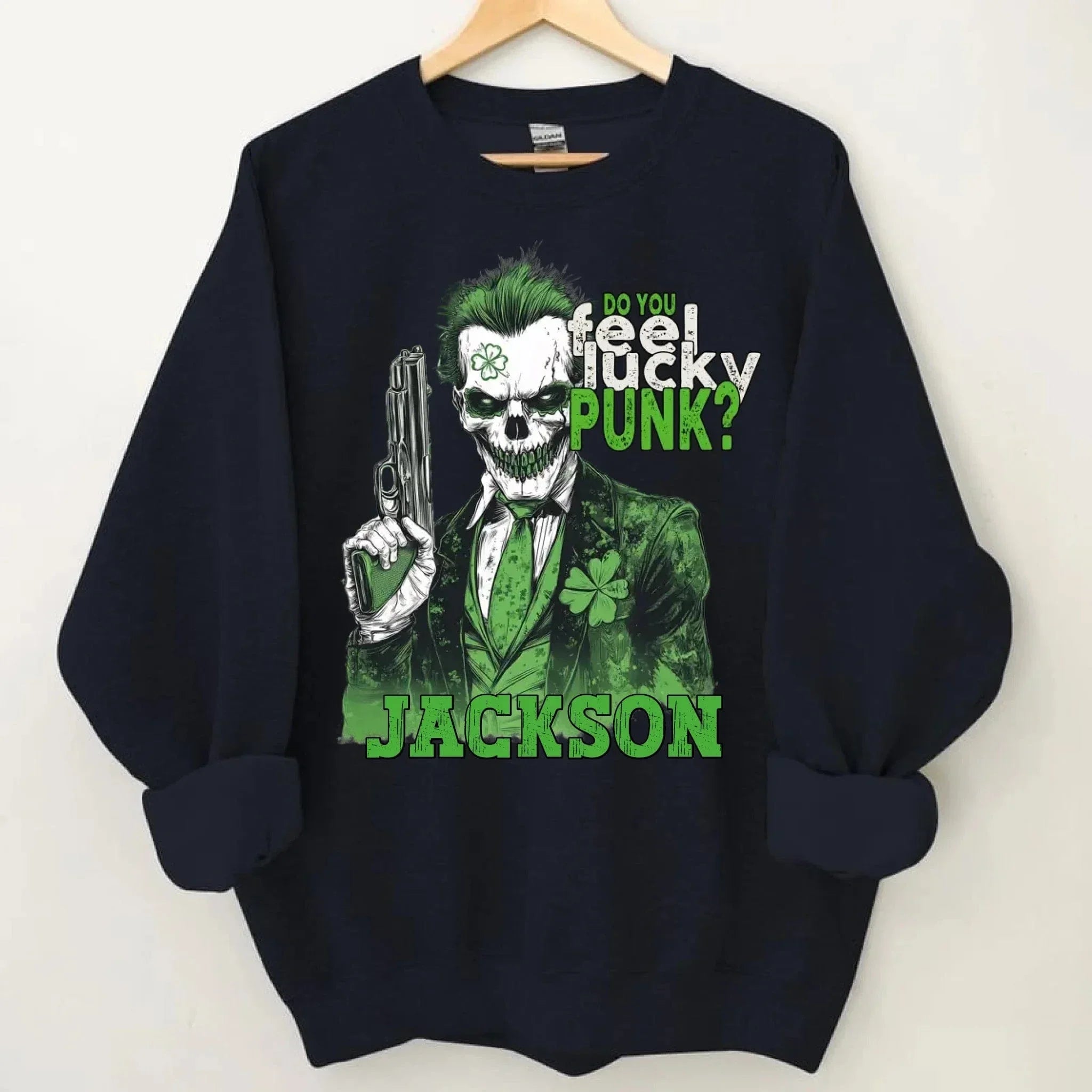 Customized St. Patrick's Day T-shirt - Personalized Name Lucky Harry Clothes - A Gift For Friend,Family,Holiday Enthusiasts,Roomates - Joliny