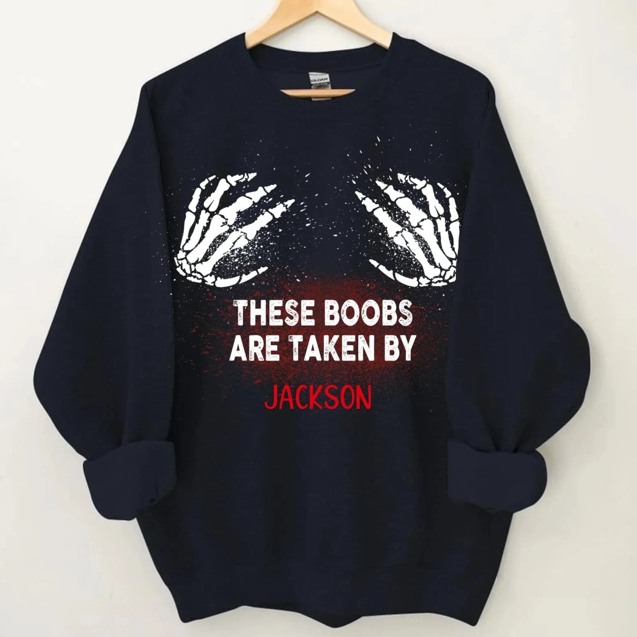 Customized Trend T-shirt - Personalized Name Handprint Pattern Costume - Gifts for Friends,Family,Roommates - Joliny