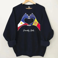 Heart of Two Hands Custom Clothing - Personalized Country and Title Friendly Clothes - A Gift For Friend,Family - Joliny