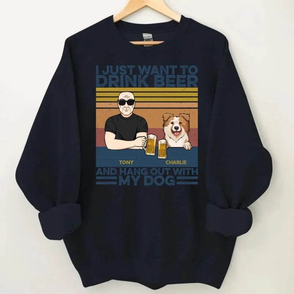 Me And My Dog Customized Costumes - Personalized Character, Name And Puppy Print Clothes - A Gift For Dog Owners,Dog Lovers - Joliny