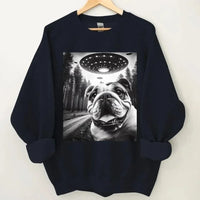 Pug and UFO Encounter Theme Costume - A Gift For Friend,Family,Colleagues,Fellow Student,Roommates - Joliny