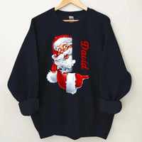 Santa Claus Pattern Customized Clothing - Couple's Clothes With Personalized Names, Group Apparel, Family Apparel - A Gift For Friend,Family,Other Half - Joliny