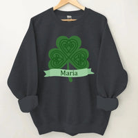 Customized St. Patrick's Day T-shirt - Personalized Name Green Clover Lucky Costume - A Gift For Friend,Family,Roommates,BFF - Joliny