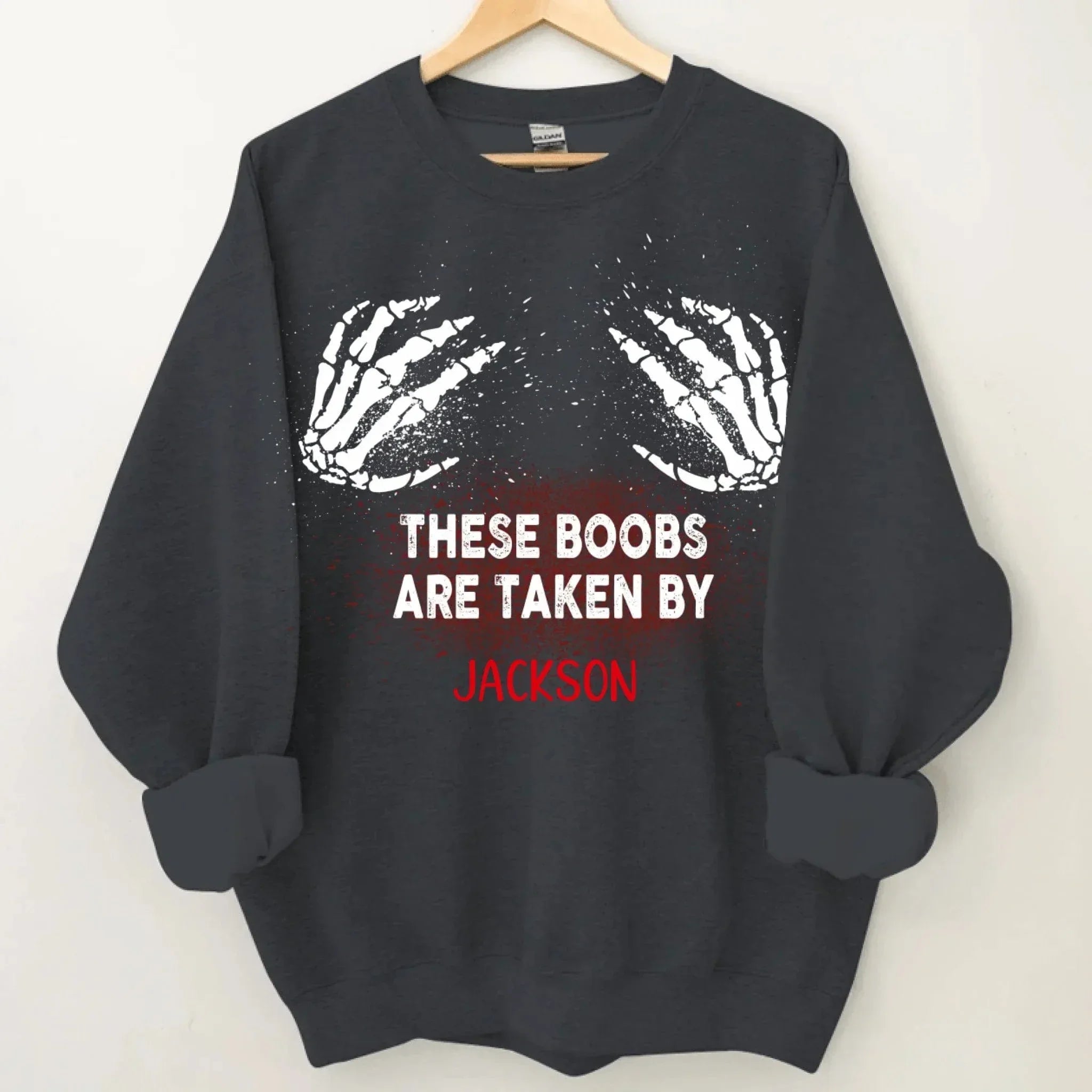 Customized Trend T-shirt - Personalized Name Handprint Pattern Costume - Gifts for Friends,Family,Roommates - Joliny