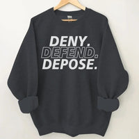 Deny,Depose,Defend Themed Clothing - Bold Gifts For Friend,Family,Colleagues - Joliny