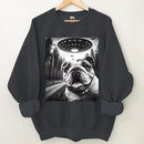 Pug and UFO Encounter Theme Costume - A Gift For Friend,Family,Colleagues,Fellow Student,Roommates - Joliny