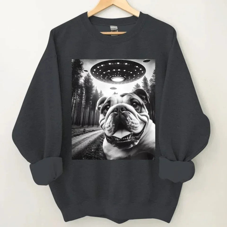 Pug and UFO Encounter Theme Costume - A Gift For Friend,Family,Colleagues,Fellow Student,Roommates - Joliny