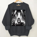 Terrified Orangutan and UFO Selfie Fun Costume - A Gift For Friend,Family,Colleagues,Fellow Student,Roommates - Joliny