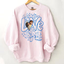Customized T-shirt with the theme of "Love" - Customized Clothes Featuring Heart-shaped Photos - Gift for Couples,Boyfriend,Girfriend,Husband,Wife - Joliny