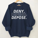 Deny,Depose,Defend Themed Clothing - Bold Gifts For Friend,Family,Colleagues - Joliny