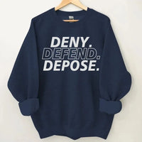 Deny,Depose,Defend Themed Clothing - Bold Gifts For Friend,Family,Colleagues - Joliny