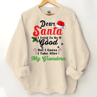 Christmas Style Customized Clothing - Personalized Nickname Christmas Classic Clothes - A Gift Of Affection - Joliny