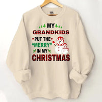 Christmas-themed Customized Clothing - Personalized Nickname Christmas Classic Hoodie - A Gift Of Affection - Joliny