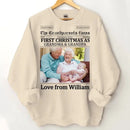 Customized Christmas Apparel - Personalized Nickname and Photo Christmas Memorial Costumes - A Gift For Family,Grandparents,Parents - Joliny