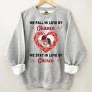 Customized Photo “We Choose to Love Each Other” Valentine's Day Shirt - Gift for a Loved One - Joliny