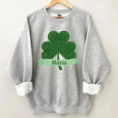 Customized St. Patrick's Day T-shirt - Personalized Name Green Clover Lucky Costume - A Gift For Friend,Family,Roommates,BFF - Joliny