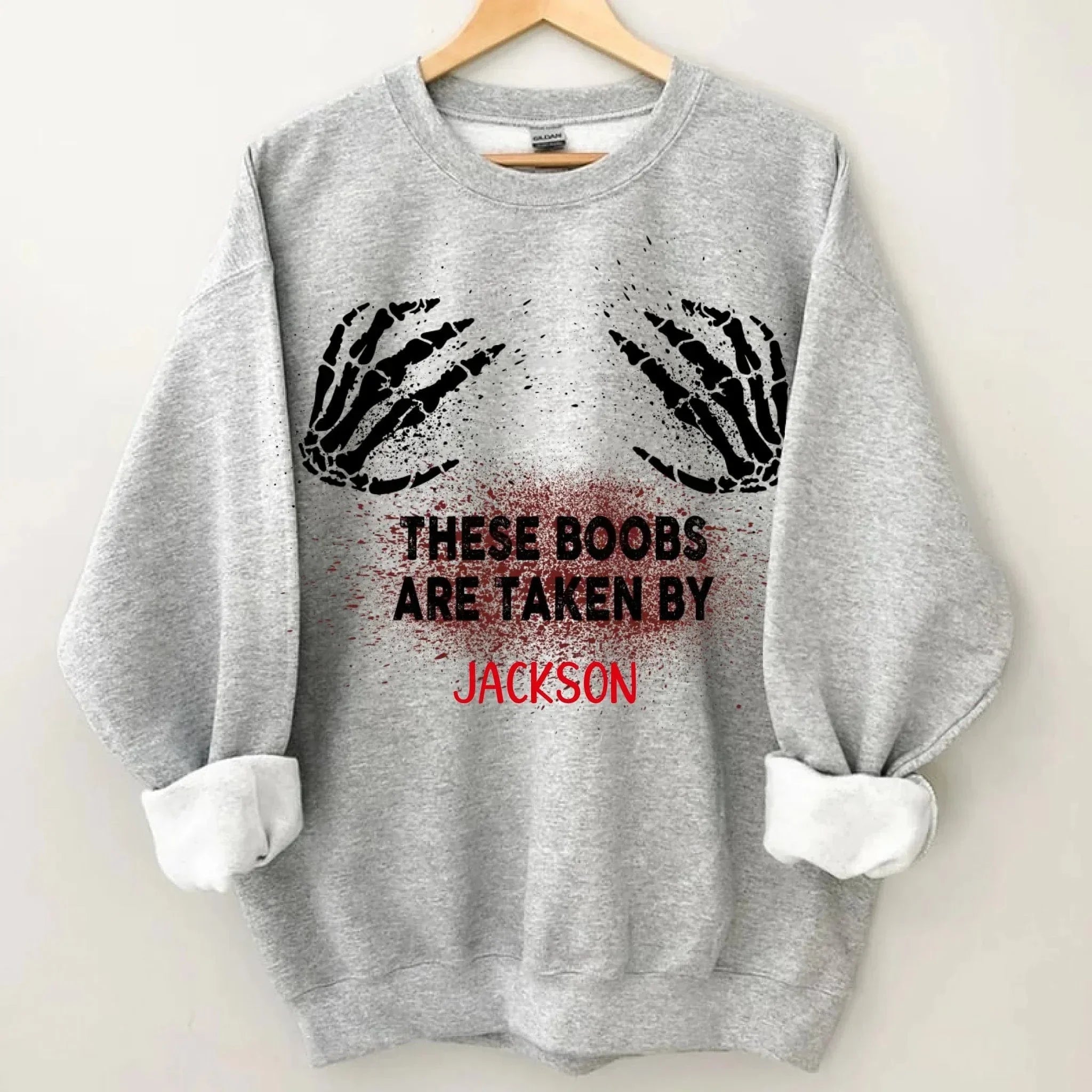 Customized Trend T-shirt - Personalized Name Handprint Pattern Costume - Gifts for Friends,Family,Roommates - Joliny