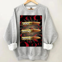 Deny,Defend and Depose Themed Bullet Pattern Clothing - A Gift For Friend,Family,Colleagues,Fellow Student,Roommates - Joliny