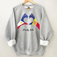 Heart of Two Hands Custom Clothing - Personalized Country and Title Friendly Clothes - A Gift For Friend,Family - Joliny